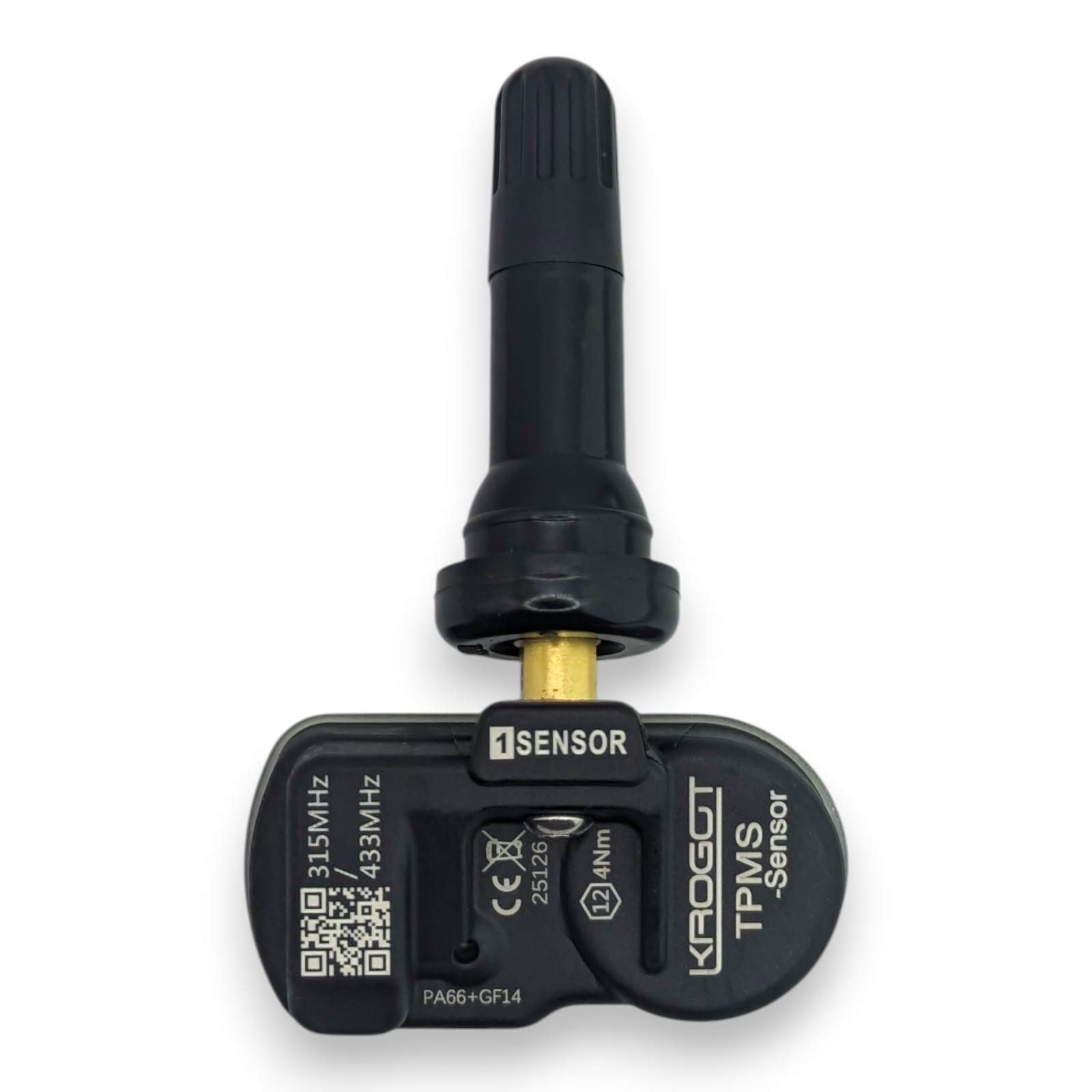 Датчик давления в шинах KROGOT U-sensor Rubber прорезиненный штуцер для Tesla
